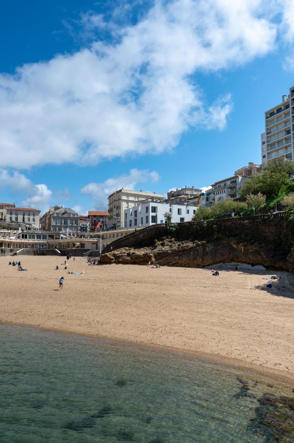 Hotel De La Plage Биариц Екстериор снимка