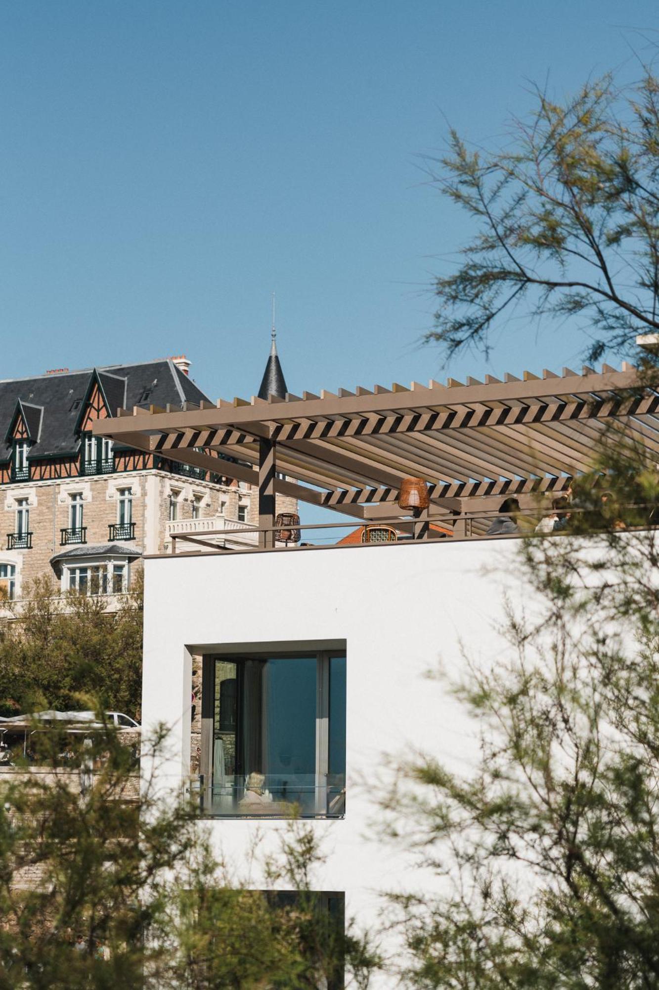 Hotel De La Plage Биариц Екстериор снимка